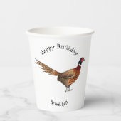 Darstellung des Cartoon mit Ringhals Pappbecher (Vorderseite)