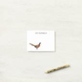 Darstellung des Cartoon mit Ringhals Post-it Klebezettel (Auf Schreibtisch)