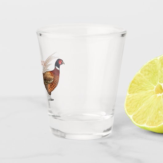 Darstellung des Cartoon mit Ringhals Schnapsglas (Rechts)