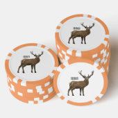 Darstellung des Cartoon Pokerchips (Stapel)