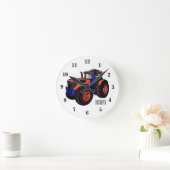 Darstellung des Cartoon Runde Wanduhr (Zuhause)