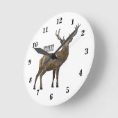 Darstellung des Cartoon Runde Wanduhr (Winkel)