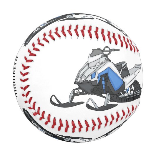 Darstellung des Cartoon Snowmobile Baseball (Vorderseite Links)