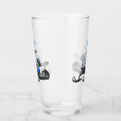 Darstellung des Cartoon Snowmobile Glas (Links)