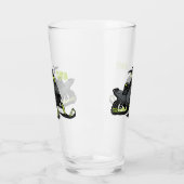 Darstellung des Cartoon Snowmobile Glas (Links)