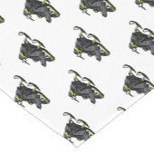 Darstellung des Cartoon Snowmobile Kurzer Tischläufer (Ecke)