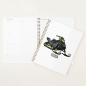 Darstellung des Cartoon Snowmobile Planer (Anzeige)