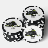 Darstellung des Cartoon Snowmobile Pokerchips (Stapel)