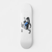 Darstellung des Cartoon Snowmobile Skateboard (Vorne)