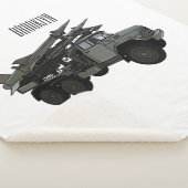 Darstellung des Cartoon von Flugkörpern Sherpadecke (3/4)