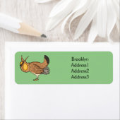 Darstellung des Cartoon von Großzügelgeflügel (Insitu)