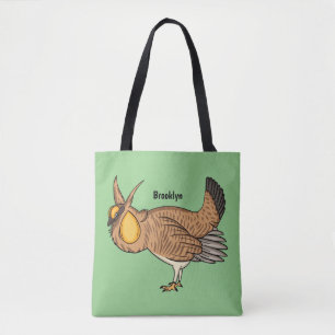 Darstellung des Cartoon von Großzügelgeflügel Tasche