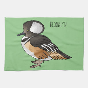 Darstellung des Cartoon von Meervögeln Geschirrtuch