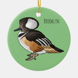 Darstellung des Cartoon von Meervögeln Keramik Ornament