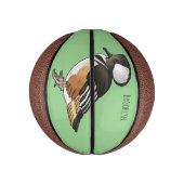 Darstellung des Cartoon von Meervögeln Mini Basketball (Vertikal)