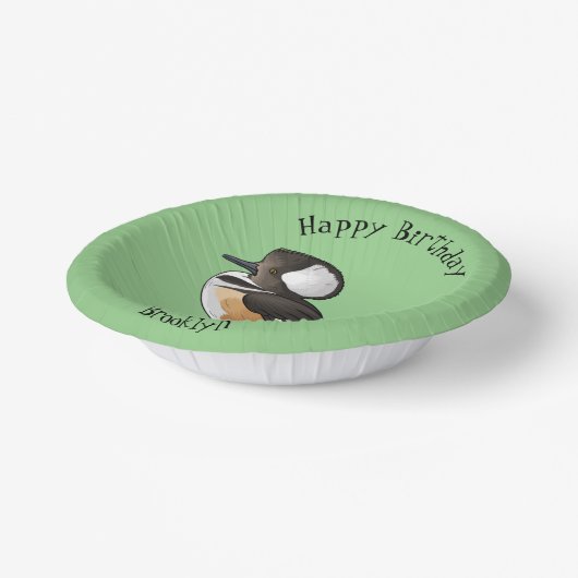 Darstellung des Cartoon von Meervögeln Pappteller (Gewinkelt)