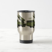 Darstellung des Cartoon von Militärraketen Reisebecher (Mittel)