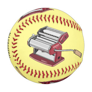 Darstellung des Cartoon von Pasta Maker Baseball