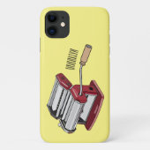Darstellung des Cartoon von Pasta Maker Case-Mate iPhone Hülle (Rückseite)
