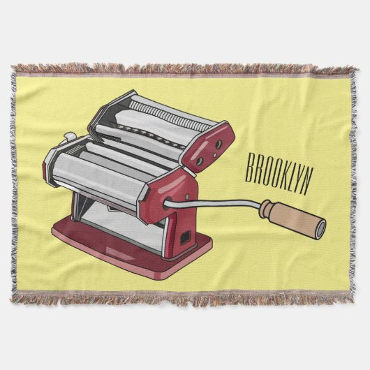 Darstellung des Cartoon von Pasta Maker Decke (Vorderseite)