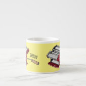 Darstellung des Cartoon von Pasta Maker Espressotasse (Vorderseite)