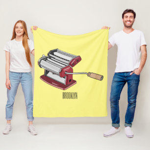 Darstellung des Cartoon von Pasta Maker Fleecedecke