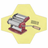 Darstellung des Cartoon von Pasta Maker Fußball (Flach)