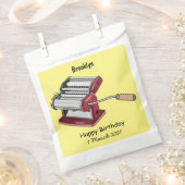 Darstellung des Cartoon von Pasta Maker Geschenktütchen (Ausgeschnitten)