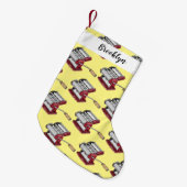 Darstellung des Cartoon von Pasta Maker Kleiner Weihnachtsstrumpf (Vorderansicht (hängend))