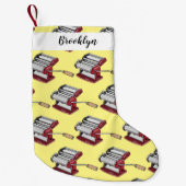 Darstellung des Cartoon von Pasta Maker Kleiner Weihnachtsstrumpf (Vorderseite)