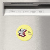 Darstellung des Cartoon von Pasta Maker Magnet (In Situ (Geschirrspüler))