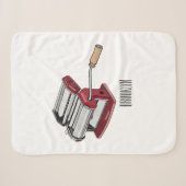 Darstellung des Cartoon von Pasta Maker Sherpadecke (Vorderseite (Horizontal))