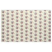 Darstellung des Cartoon von Pasta Maker Stoff (Fat Quarter (45,7 x 55,9 cm))