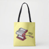 Darstellung des Cartoon von Pasta Maker Tasche (Vorderseite)
