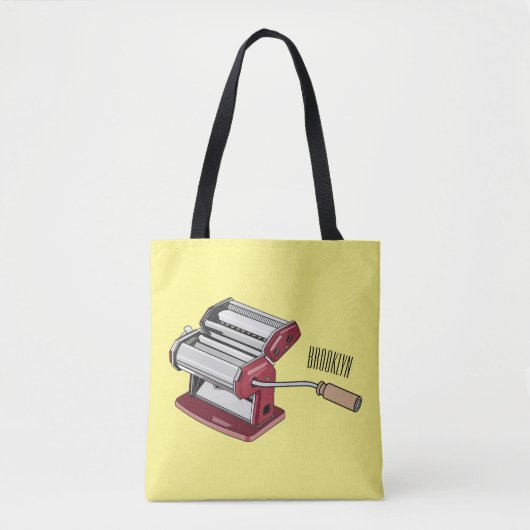 Darstellung des Cartoon von Pasta Maker Tasche (Vorderseite)