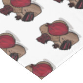 Darstellung des Cartoon von Rüben Tischdecke (Schrägansicht)