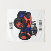 Darstellung des Cartoon Wandteppich (Vorderseite (Horizontal))