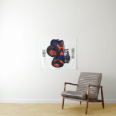 Darstellung des Cartoon Wandteppich (Beispiel (Horizontal))