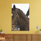 Darstellung des Dressurpferdes Leinwanddruck (Insitu (Wohnzimmer))