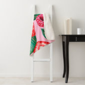 Darstellung des handgezeichneten Wasserfarbenmuste Sherpadecke (Beispiel)