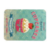 Darstellung des Hinweises auf Vintage Kuchen Magnet (Horizontal)