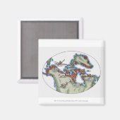 Darstellung des Inuitgebiets Magnet (Vorderseite/Rückseite)