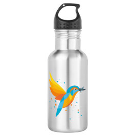 Darstellung des Kingfisher Edelstahlflasche