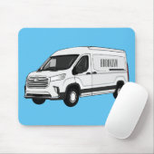 Darstellung des Lieferwagens Cartoon Mousepad (Mit Mouse)