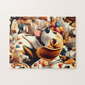 Darstellung des Niedlichen Beagle Puzzle (Horizontal)