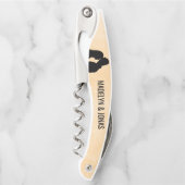 Darstellung des Paares Kellnermesser (Vorderseite)