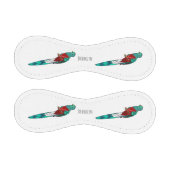 Darstellung des Quetzal-Cartoon Baseball (Paneele)