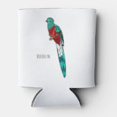 Darstellung des Quetzal-Cartoon Dosenkühler (Vorderseite)