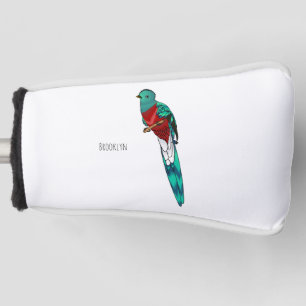 Darstellung des Quetzal-Cartoon Golf Headcover