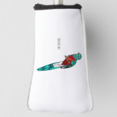 Darstellung des Quetzal-Cartoon Golf Headcover (Rotieren 90)